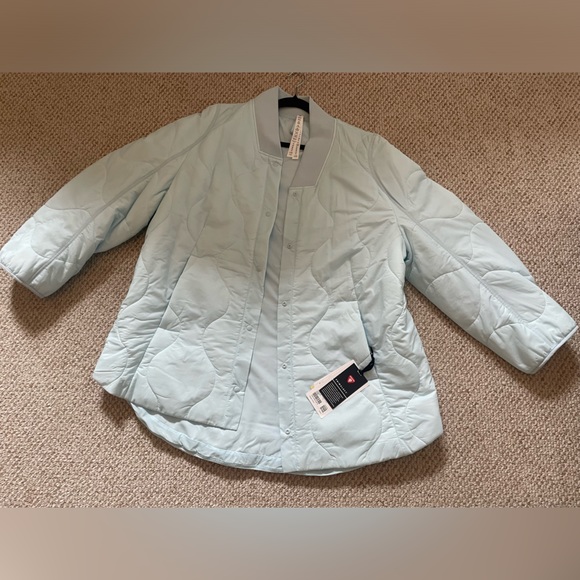 lululemon athletica Jackets & Blazers - SOLD 
NWT Lululemon quilted insulated jacket size 12 in light blue